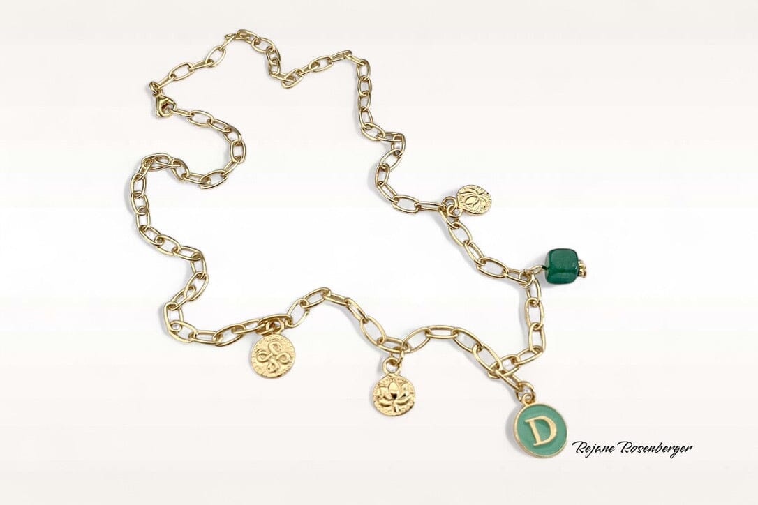 REJANE ROSENBERGER DESIGN Silberbettelkette “Alpha"