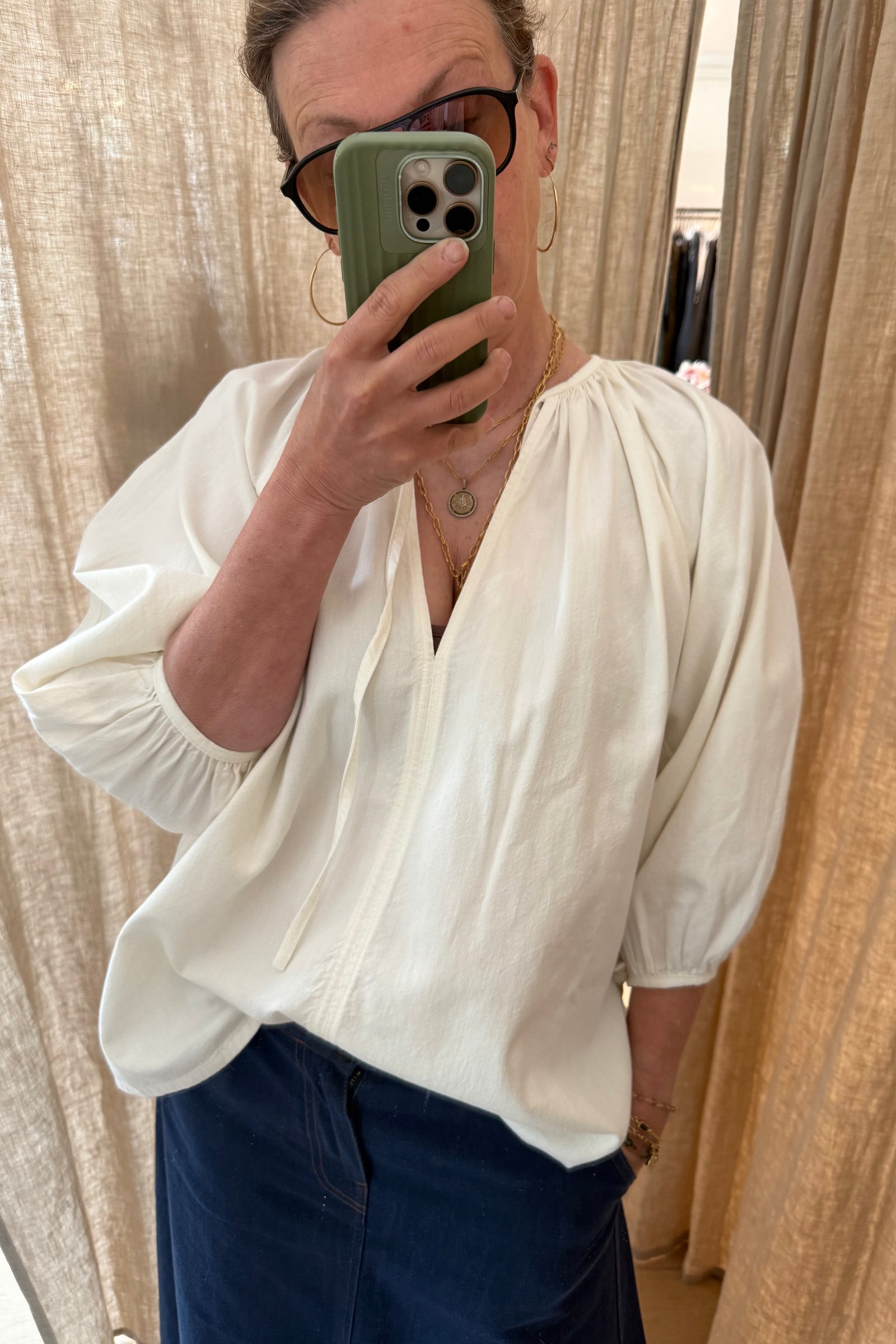 HAPPYHAUS die Bluse "BOHEME" off-white