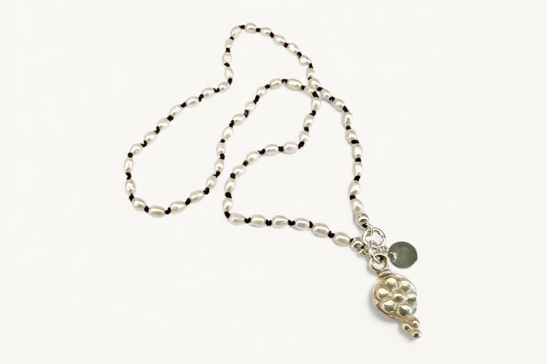 REJANE ROSENBERGER DESIGN Perlenkette  "LIFE" mit Anhänger