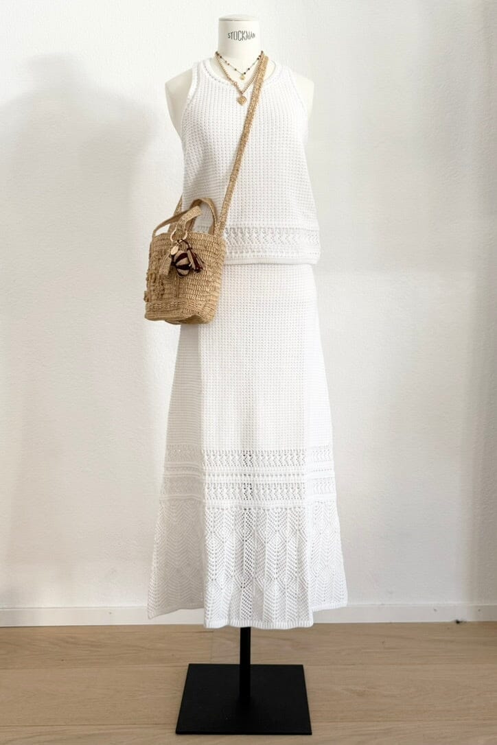 NOTSHY Baumwolljupe "TILA" weiss