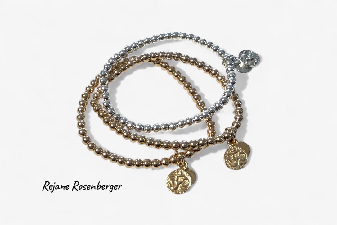 REJANE ROSENBERGER DESIGN Silberarmband "GLOBE"