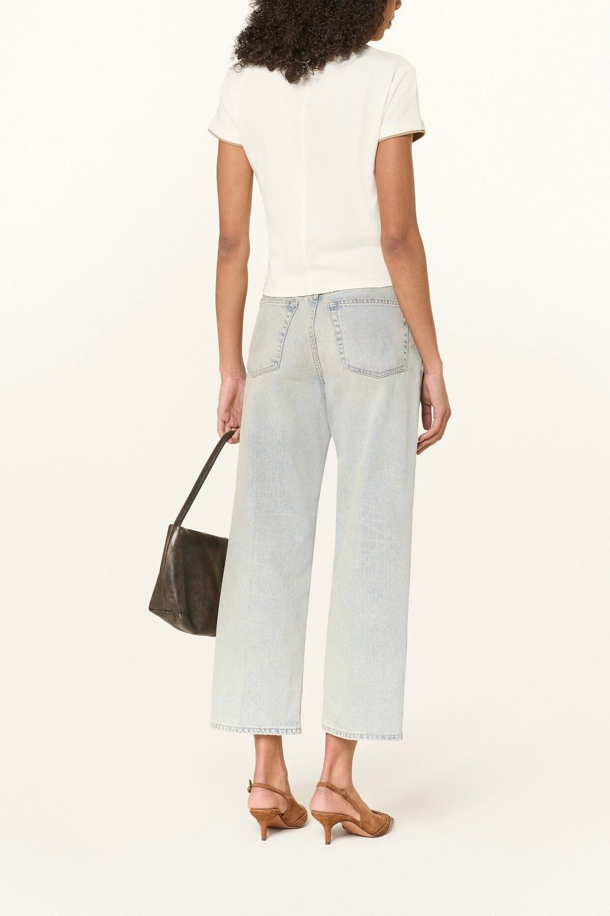 HAIKURE Wide Jeans "BETTY" fog gray