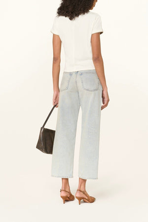 HAIKURE Wide Jeans "BETTY" fog gray