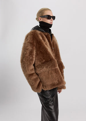 UTZON Laconjacke "JURO" nut