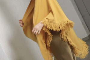 Choice by Réjane Rosenberger Cashmere Poncho grey