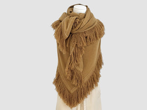 Choice by Réjane Rosenberger Cashmere Poncho cinnamon