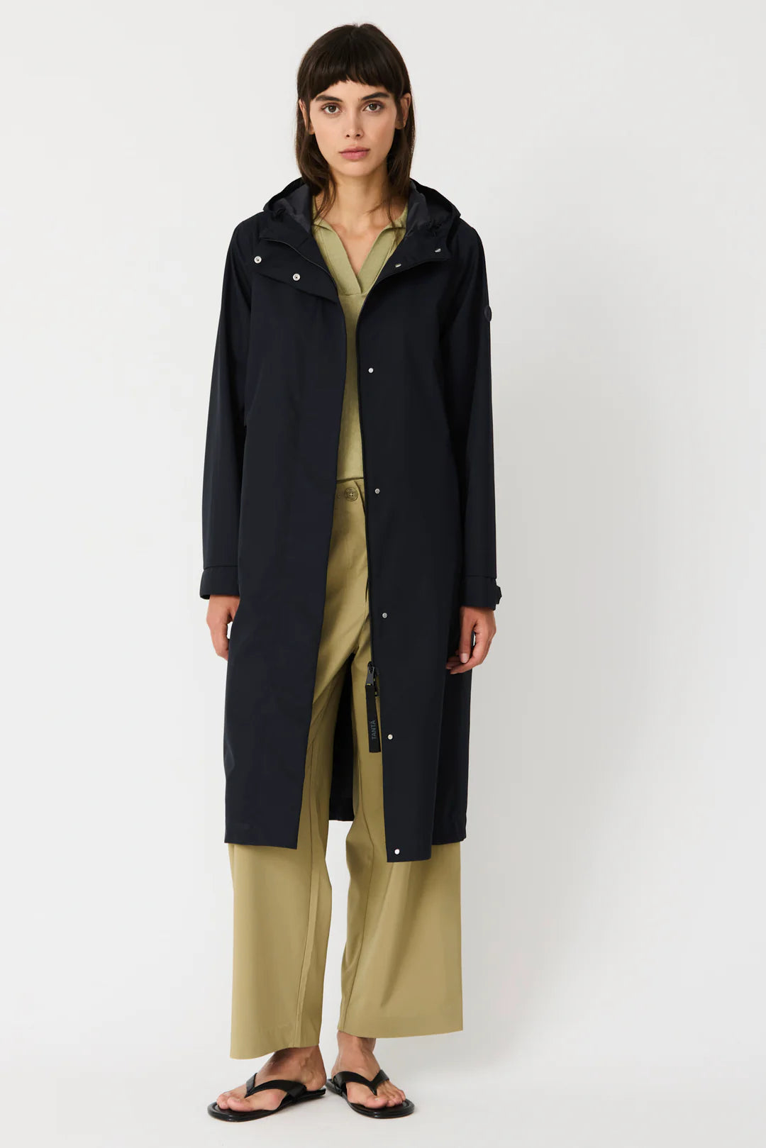 Tantä rain jacket "TORM" dark navy