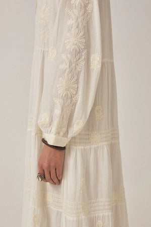 MAISON HOTEL Baumwollkleid "LALA" off-white