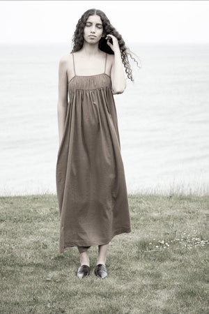 RABENS SALONER  Baumwollkleid "DORRIT" macadan oder pistache