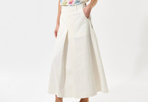 DEA KUDIBAL Jeansjupe "DINESSADEA" white denim