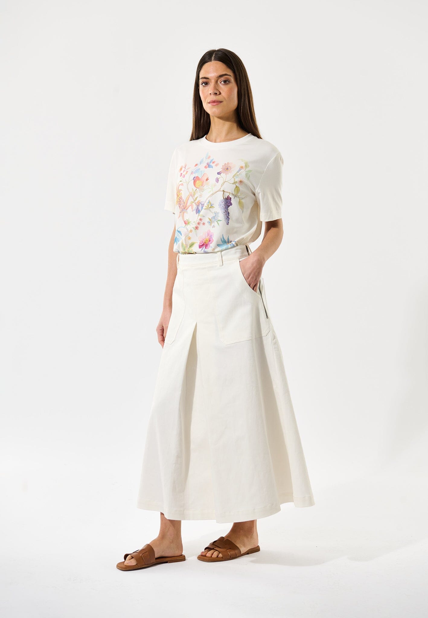 DEA KUDIBAL Jeansjupe "DINESSADEA" white denim