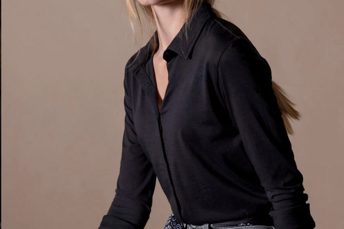 Choice by Réjane Rosenberger T-Shirt Hemd "ELLA" schwarz