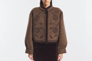 ANTIK BATIK Jacke "Willow" brown