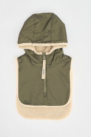 Tantä Fakefur - Kaputze "FORTUNE" olive