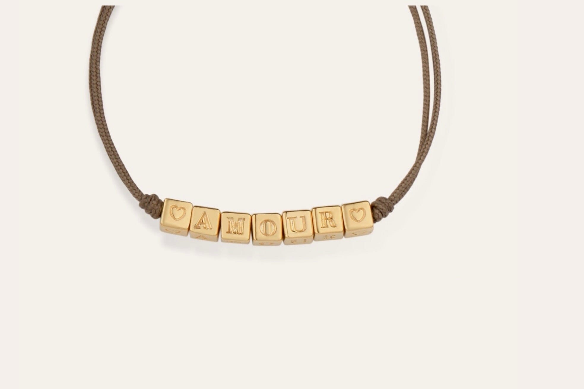 GAS BIJOUX "RIVAGE" bracelet gold plated