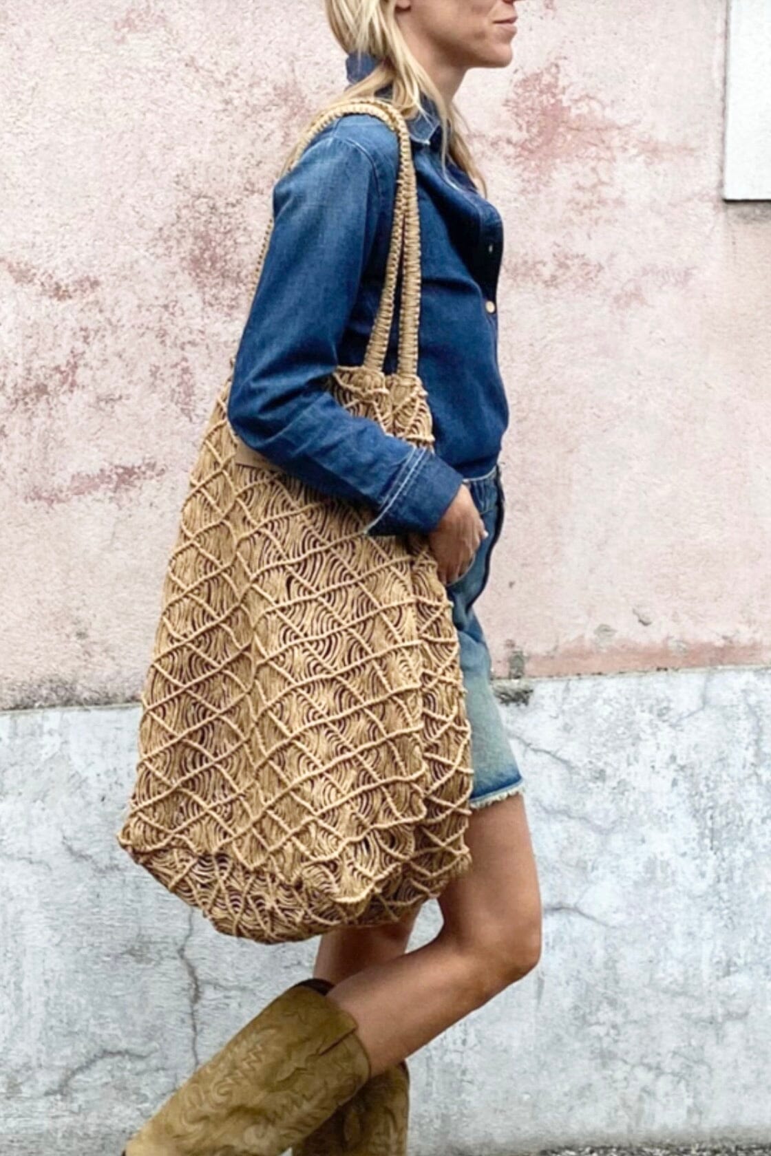HAPPYHAUS XL Raffia natural uni