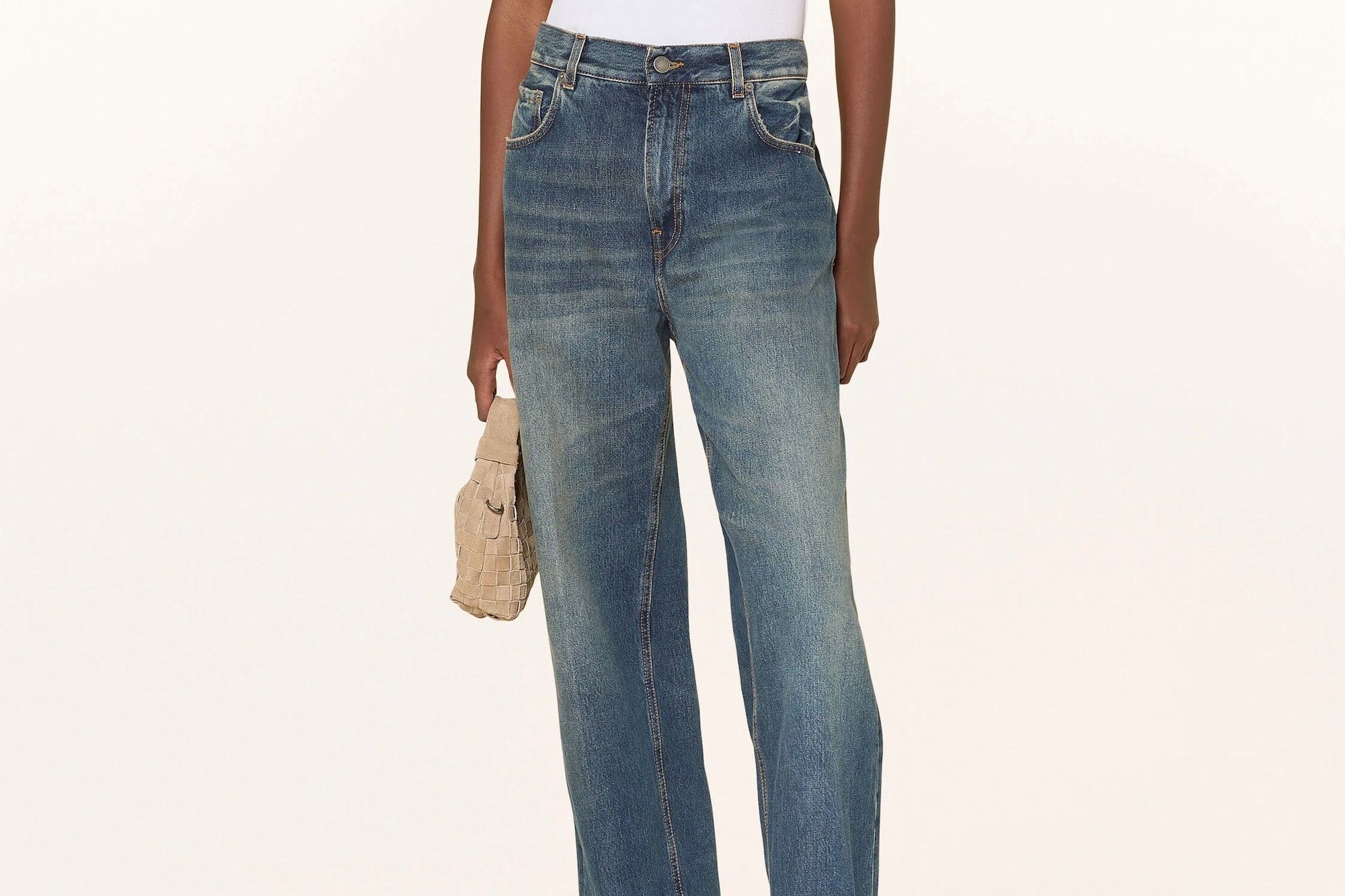 HAIKURE Wide Jeans "BONNIE" dark wash
