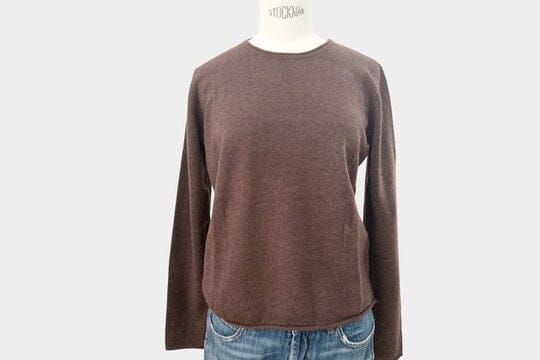 NOTSHY Cashmere Pullover "AYLA" coffee