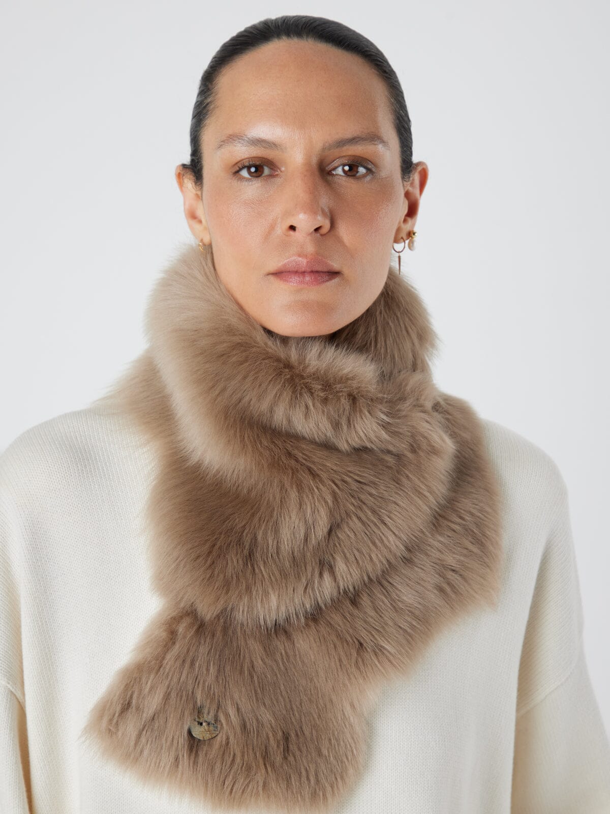 GUSHLOW AND COLE Curly Toscana fur scarf