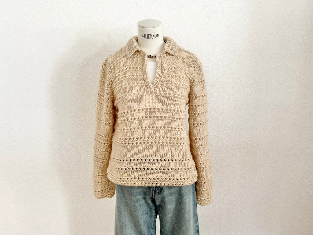 MAIAMI Strickpoloshirt "SHIRT" sand