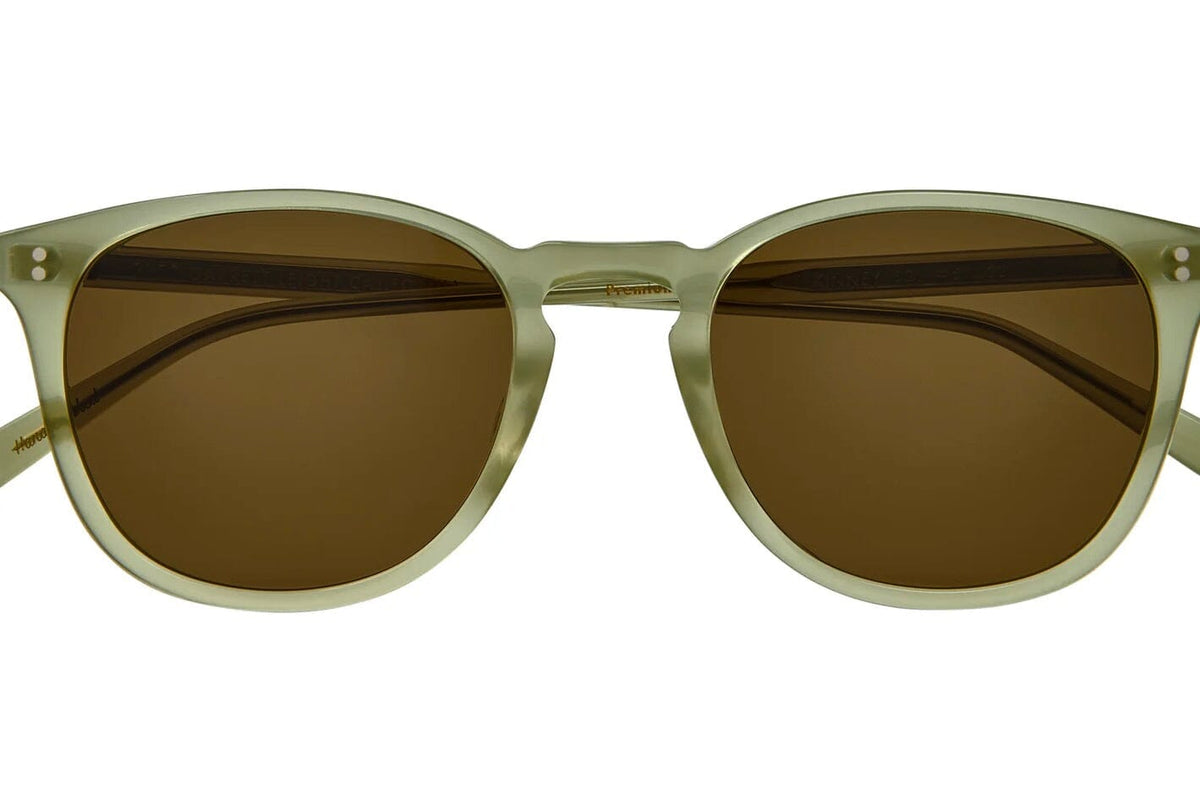 GARRETT LEIGHT Sunglasses "Morningside" Olive Gradient