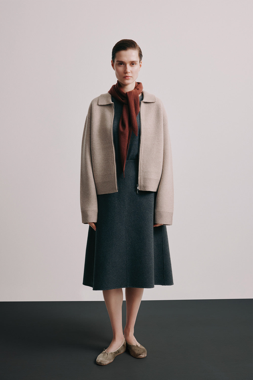 FFC Cashmere/Wool Dreieckstuch "Fuzzy" diverse Farben