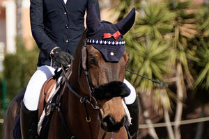 STG EQUESTRIAN by Sandra Riehle - Stirnband navy/white