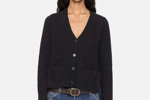 SEA NEW YORK Strickjacke "SHANNA" schwarz