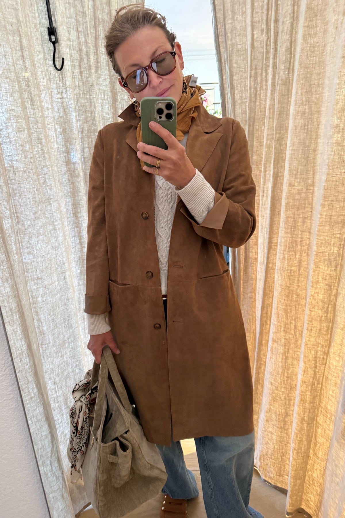 VIA MASINI velour corduroy jacket "MESA" chocolat