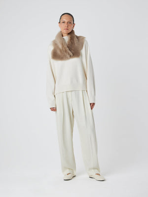 GUSHLOW AND COLE Curly Toscana fur scarf