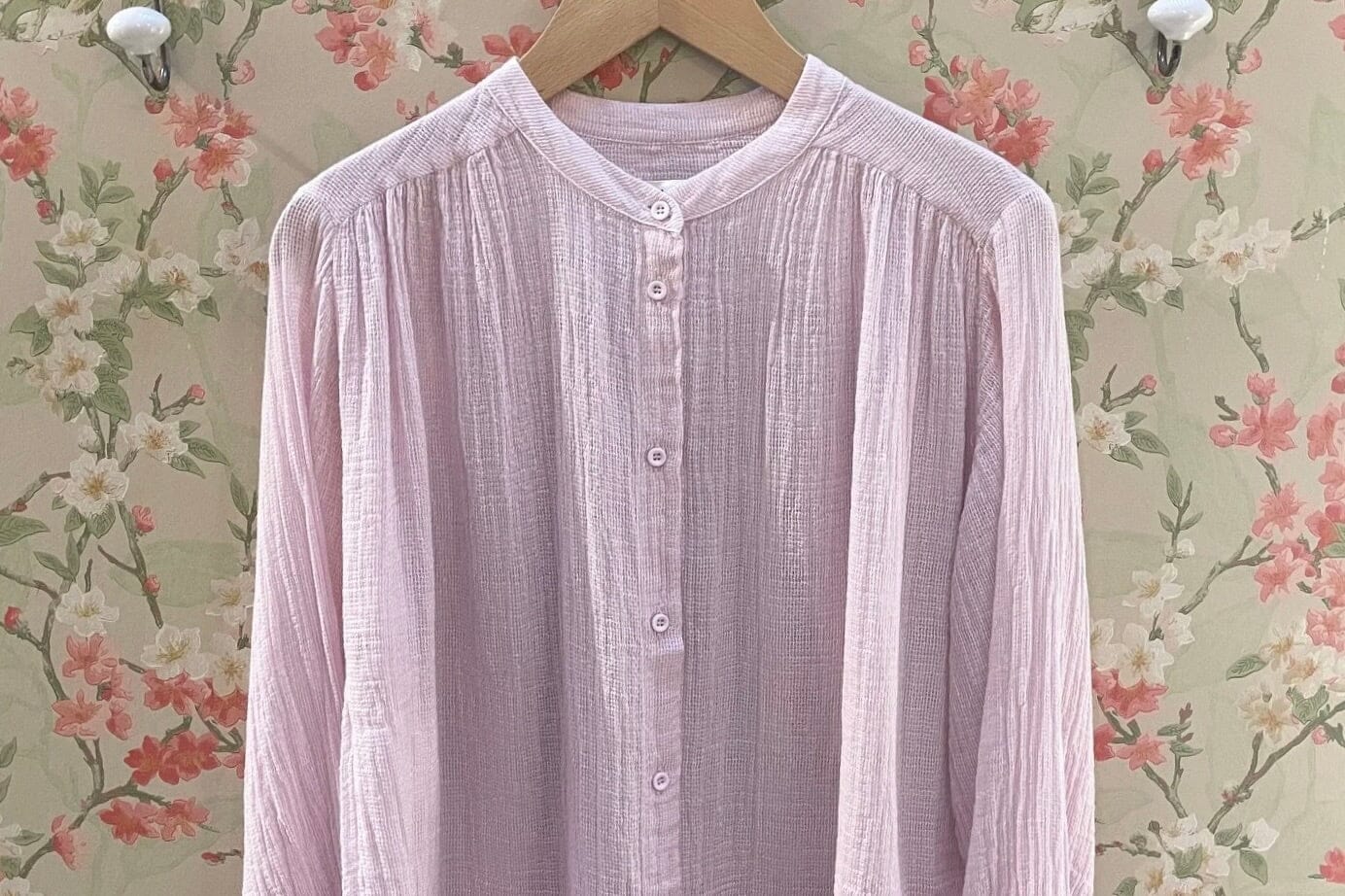 MASSCOB cotton blouse "MISURI" white