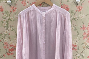 MASSCOB cotton blouse "MISURI" white