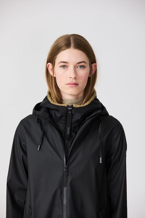Tantä Fakefur - Kaputze "FORTUNE" olive