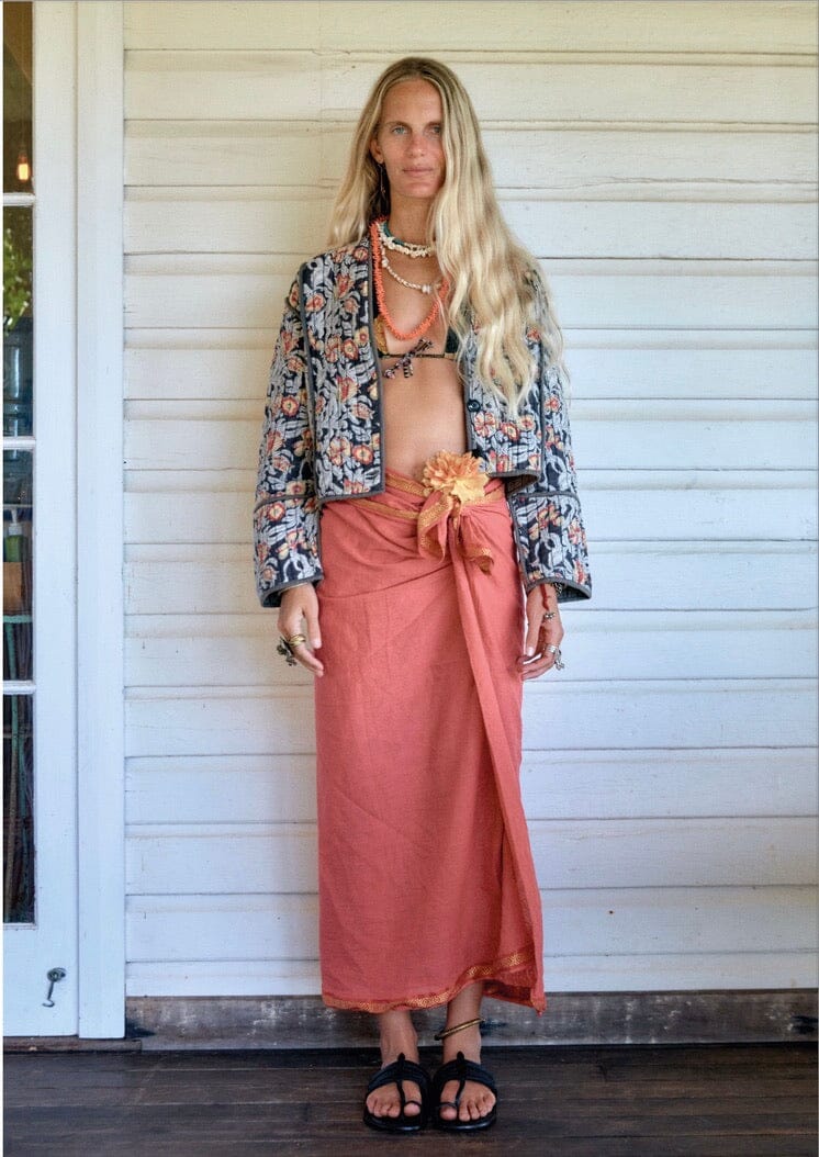 MAISON HOTEL Baumwolljacke "TADEO" pina colada