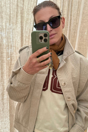 VON GOAT Cashmere Bandana uni sage