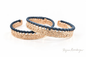 REJANE ROSENBERGER DESIGN Silberspange "Nara" gewickelt