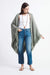Choice by Réjane Rosenberger Cashmere Poncho wasabi