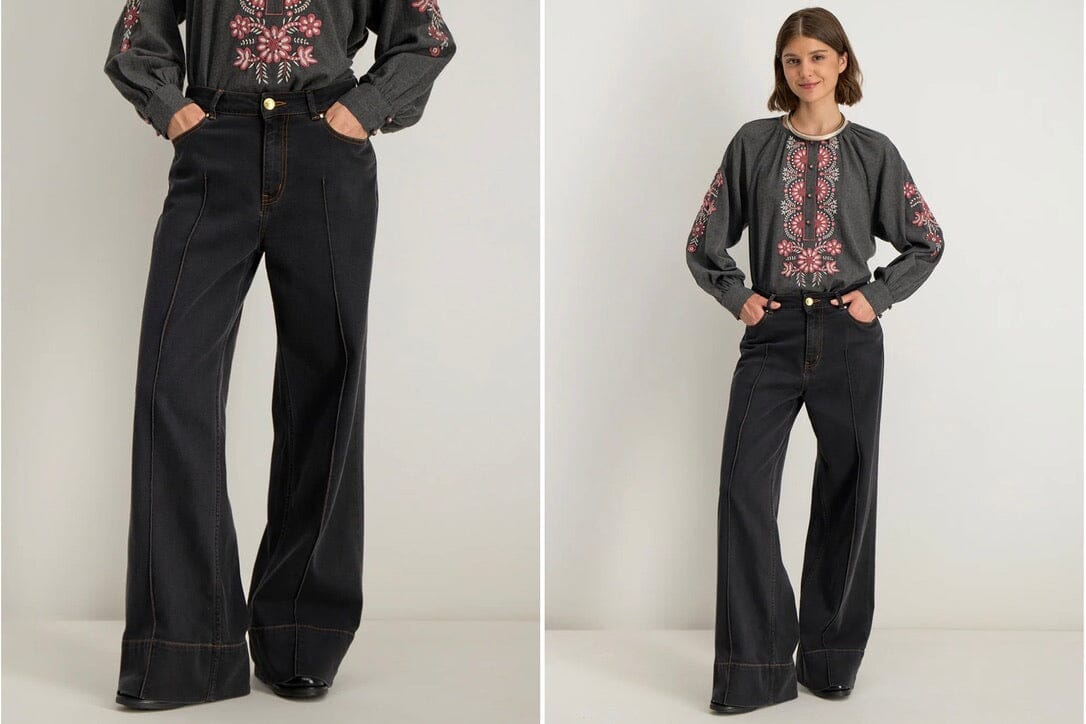 STELLA FOREST jeans "GINEVRA" dark blue