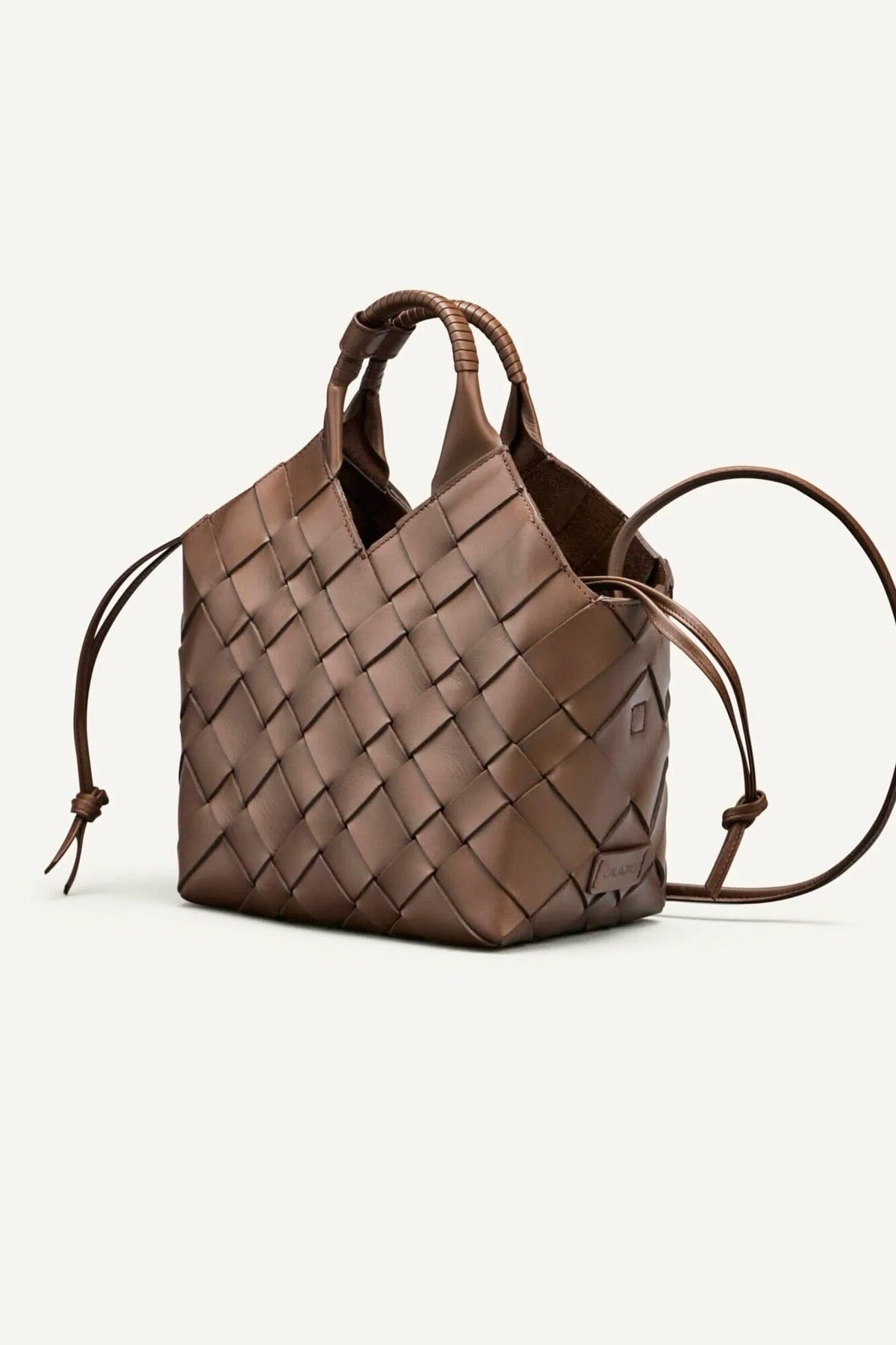 CALAJADE Ledershopper "MISU" MEDIUM - toffee