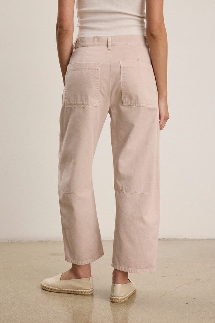 VELVET Baumwollhose "ALEXIS" nude