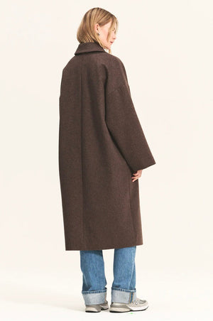 VELVET Wollmantel "LAFAYETTE07" mocha