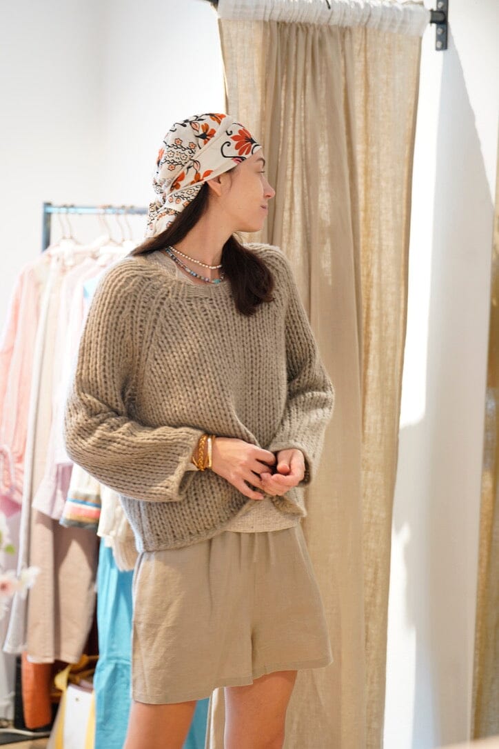 FFC pullover short sleeve "15028" camel