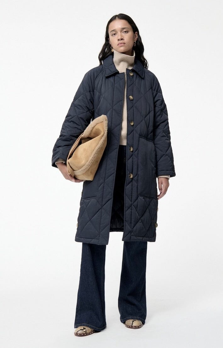 VANESSA BRUNO Daunenmantel "FIRMINO" dark navy