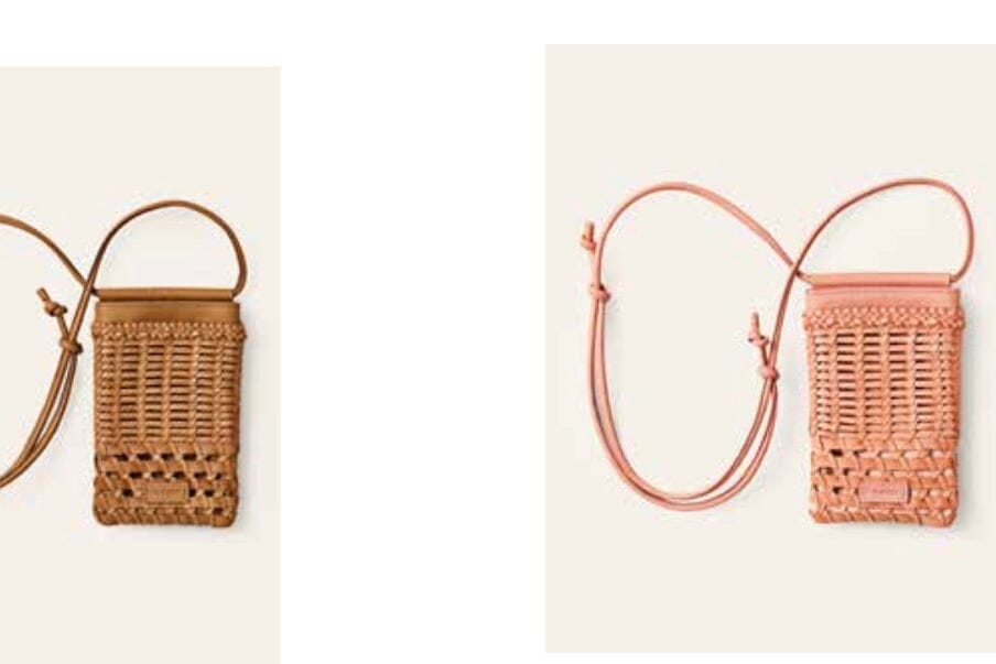 CALAJADE Leather shopper "MISU" MINI - black