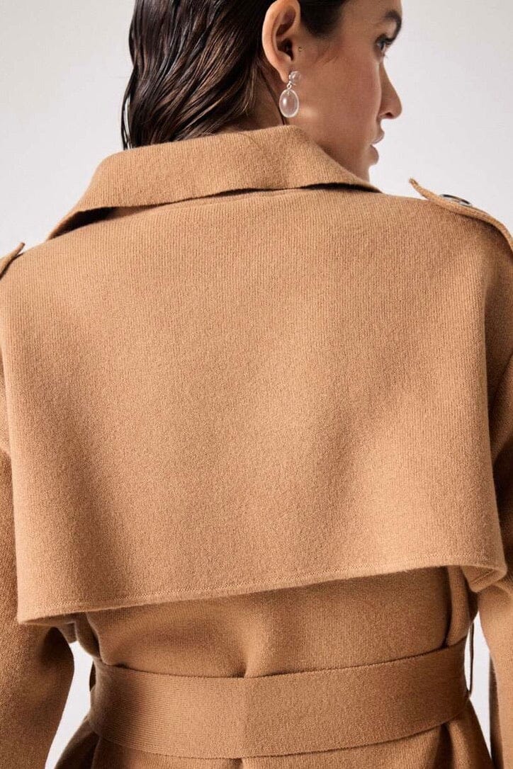NOTSHY Cashmere Trench "ANDREA" camel (C)