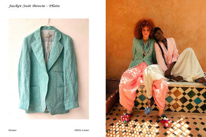 CLARAMONTE Leinenblazer "BOWIE" green