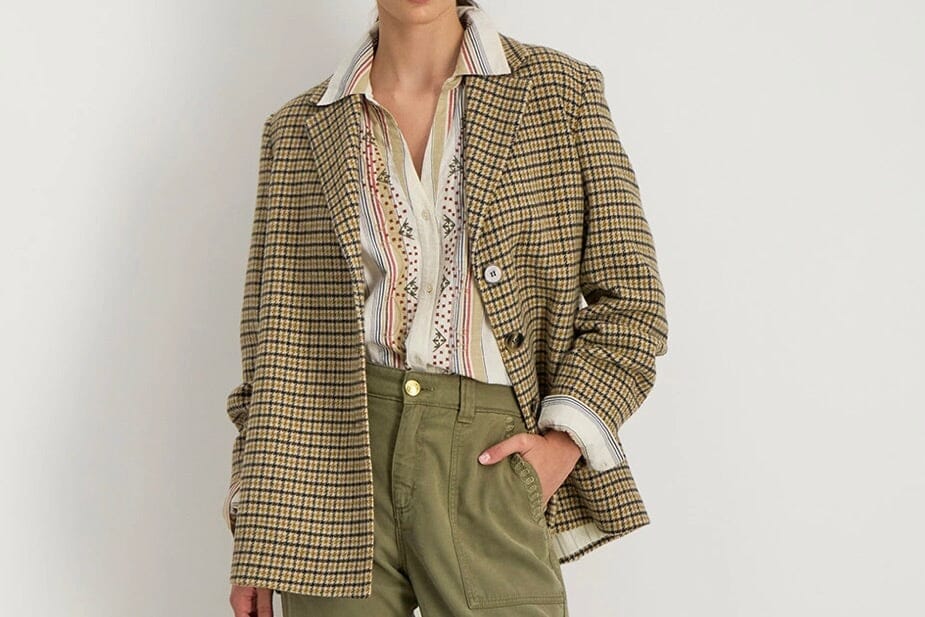 STELLA FOREST Wolljacket "DORIS" carro