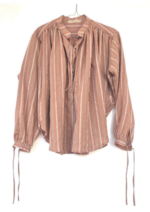 CLARAMONTE cotton blouse "Nina" patch black