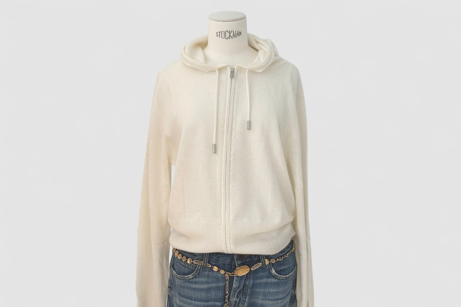 NOTSHY Cashmere Hoodie "CARA" off-white