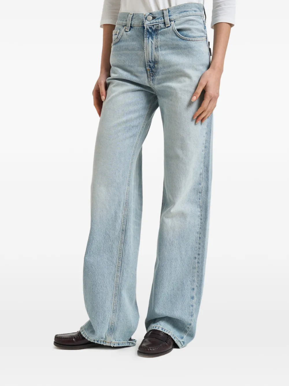 HAIKURE Wide Jeans "BONNIE" marfa blue